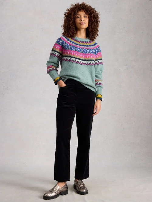 Pull Arctic Fairisle - Teal Mlt - 52 Image 2