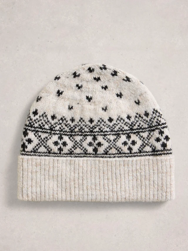 Bonnet Fairisle Heart