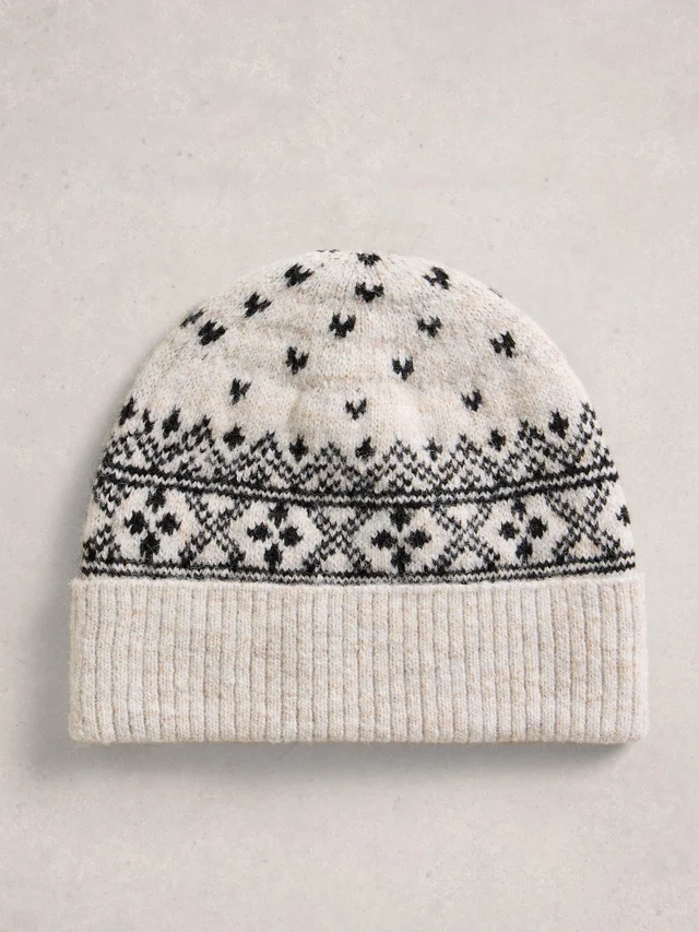 Bonnet Fairisle Heart