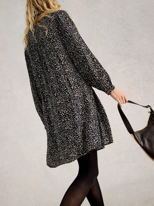 Robe métallisée Amélie - Blk Pr - 40 Image 4