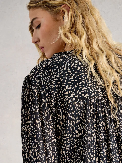 Robe métallisée Amélie - Blk Pr - 40 Image 3