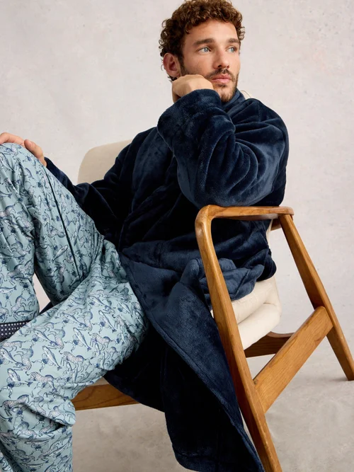 Peignoir douillet - Dark Navy - S Image 3