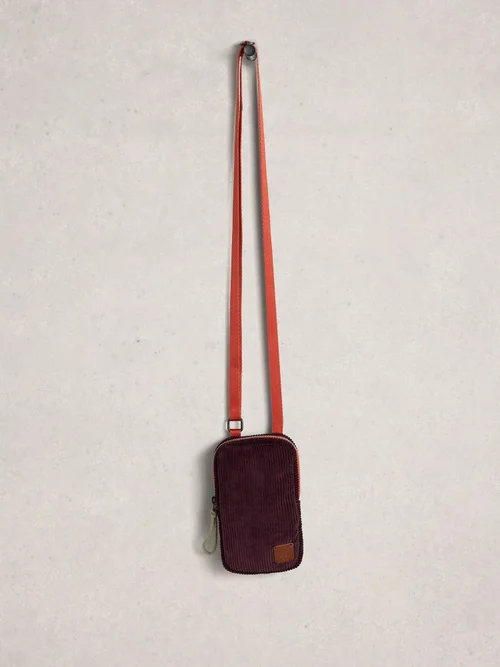 Sac à téléphone en velours côtelé Meadow Image 2