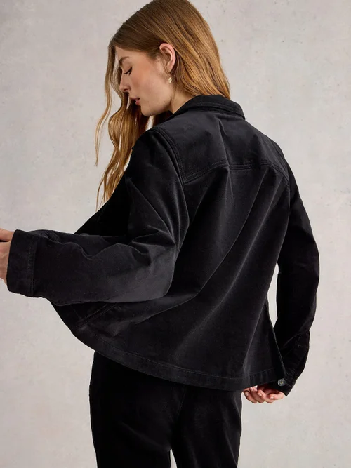 Veste en velours Carrie - Pure Blk - 52 Image 4