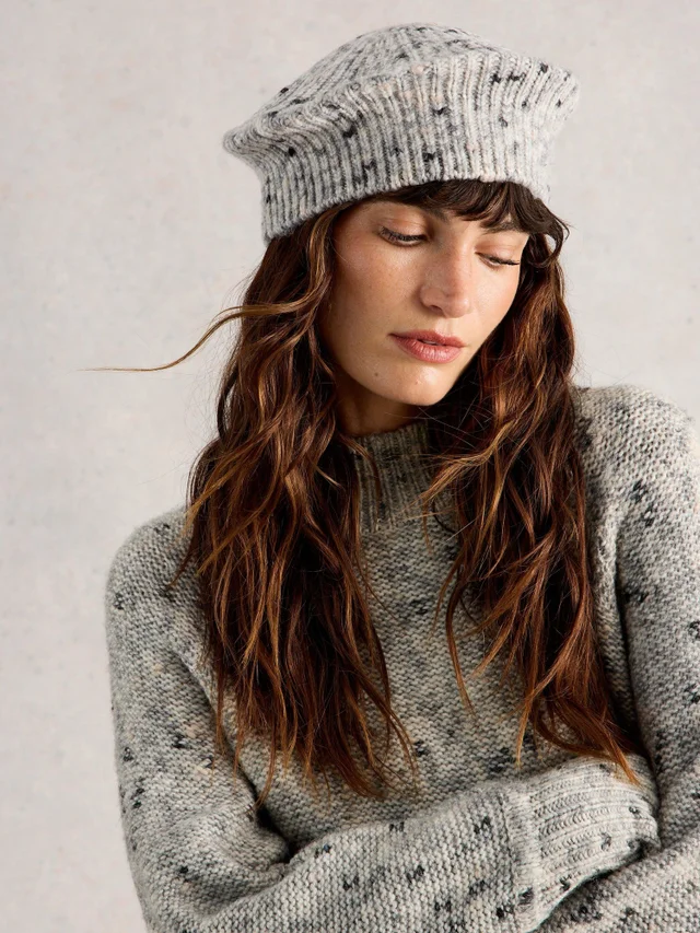 Béret en tricot Spacedye