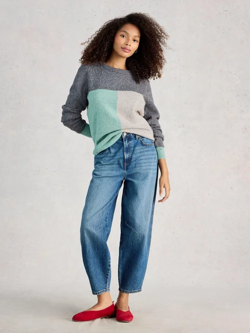 Pull Talia Nep Colourblock - Blue Mlt - 52 Image 2