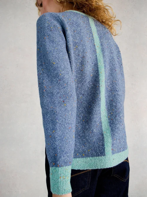 Pull Talia Nep - Mid Blue - 52 Image 4
