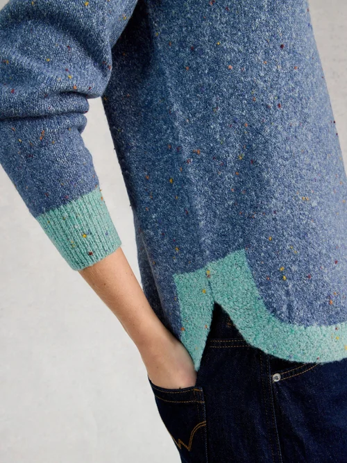 Pull Talia Nep - Mid Blue - 52 Image 3