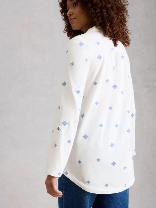 ANNIE LONGUE BRODÉE - White Mlt - 48 Image 4