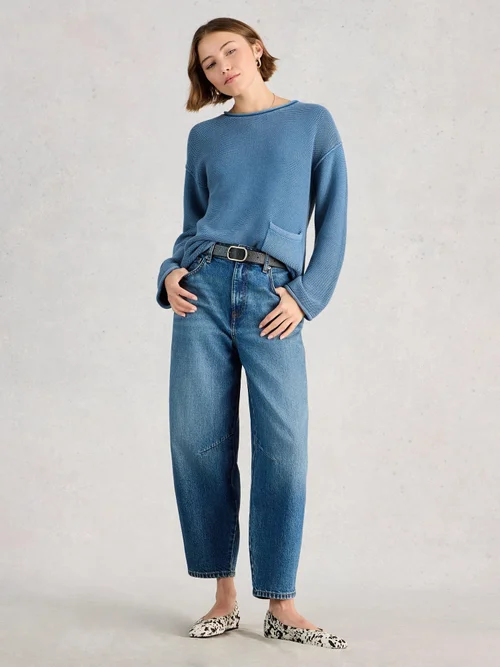Pull Gigi délavé - Mid Blue - 48 Image 2