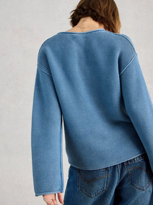 Pull Gigi délavé - Mid Blue - 48 Image 4