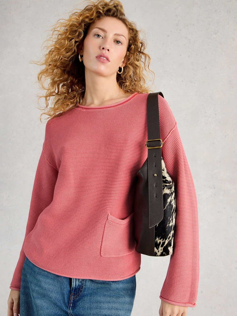 Pull Gigi délavé - Mid Pink - 52 Image 1