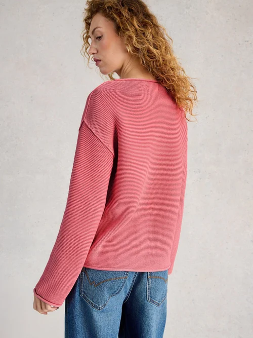 Pull Gigi délavé - Mid Pink - 52 Image 4