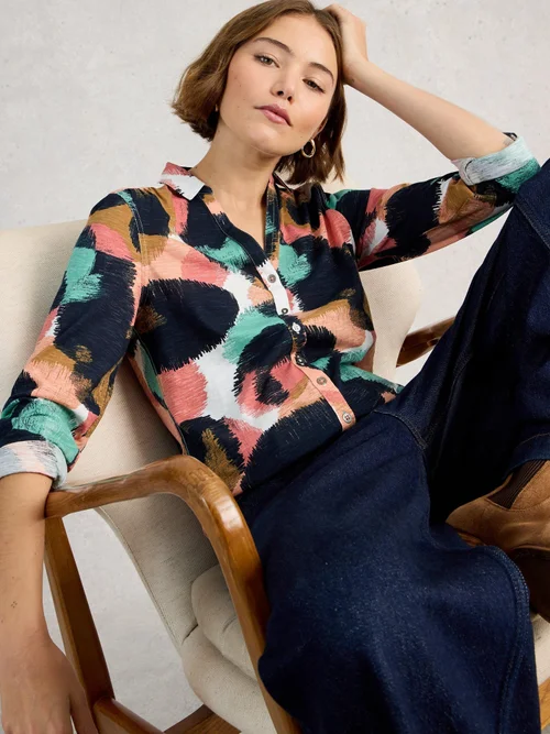 MAILLOT ANNIE - Navy Pr - 52 Image 1