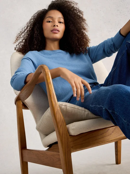 KATIE JUMPER - Mid Blue - 48 Image 1