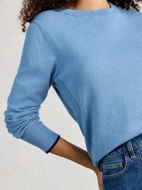 KATIE JUMPER - Mid Blue - 48 Image 3