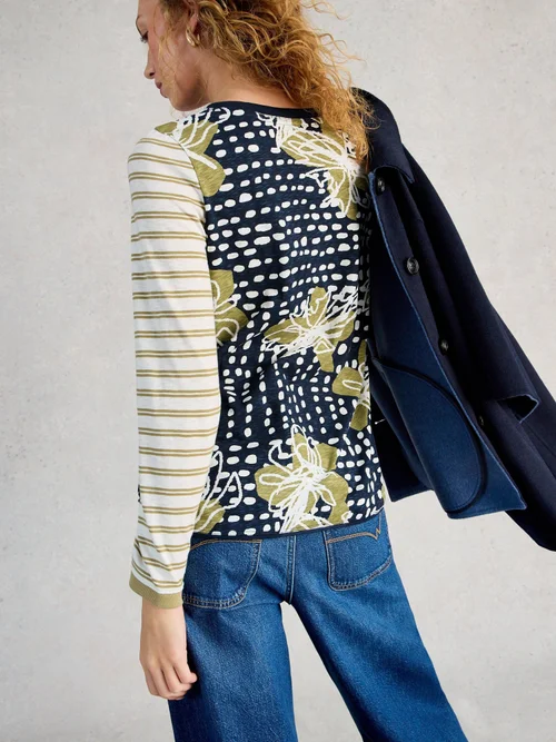 CLARA LS T-SHIRT - Green Pr - 52 Image 1