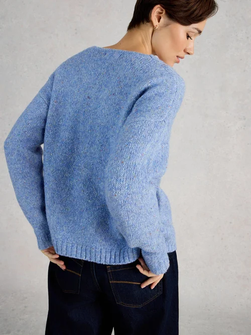 TAMARA TEXTURE COL EN V - Mid Blue - 48 Image 4