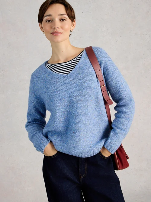 TAMARA TEXTURE COL EN V - Mid Blue - 48 Image 3