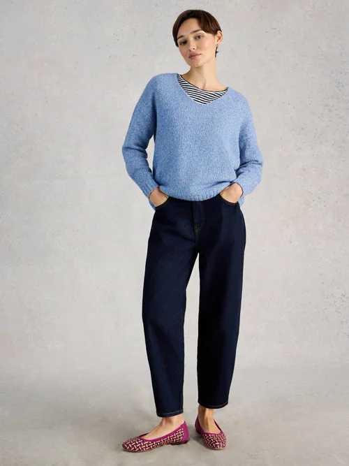 TAMARA TEXTURE COL EN V - Mid Blue - 48 Image 2
