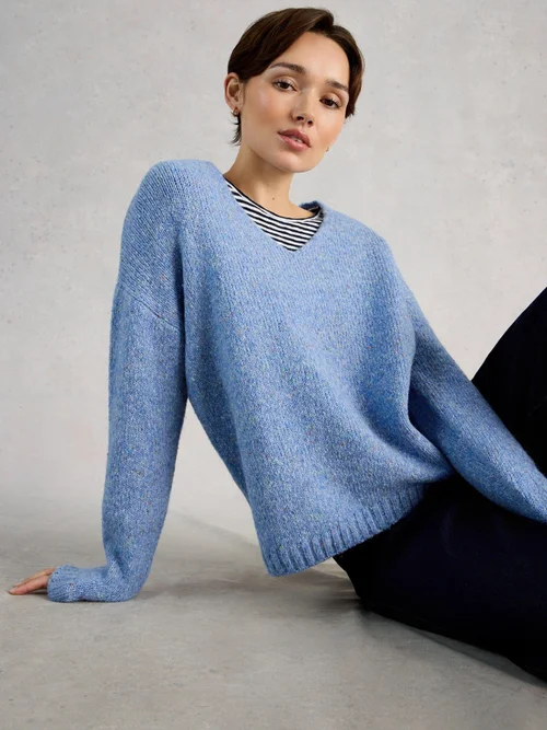 TAMARA TEXTURE COL EN V - Mid Blue - 48 Image 1