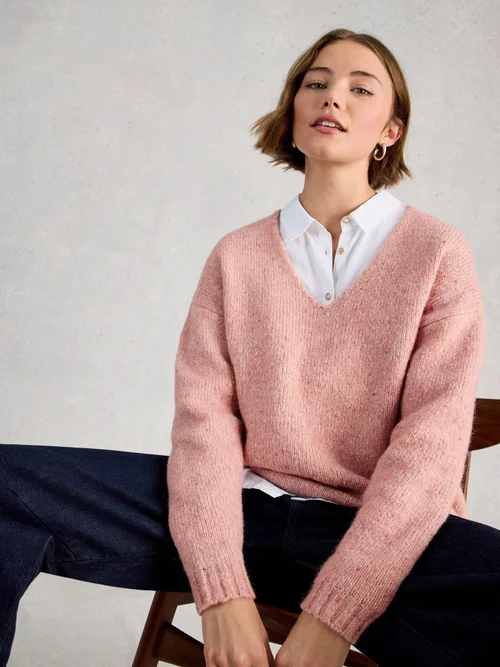 TAMARA TEXTURE COL EN V - Mid Pink - 52 Image 3