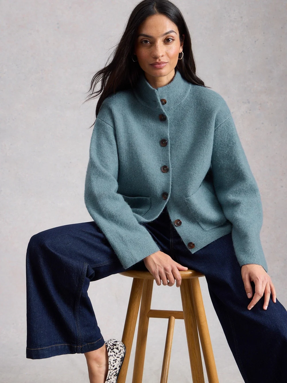 Cardigan Margot - Mid Blue - 46 Image 1