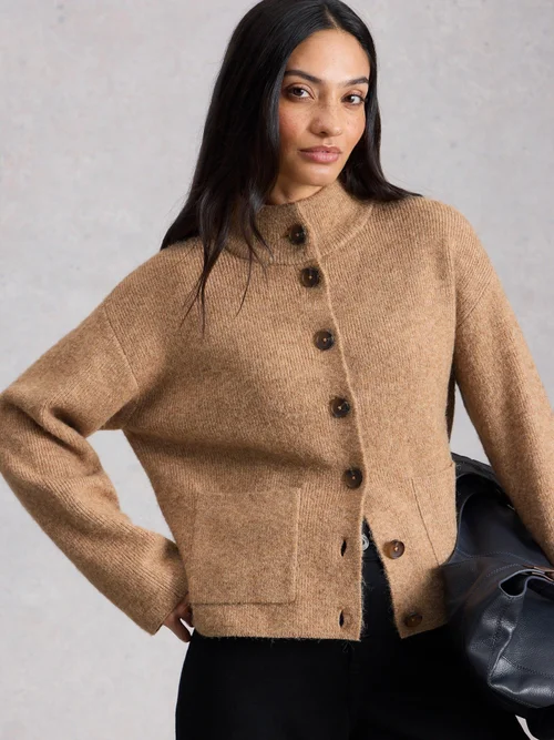 Cardigan Margot - Mid Brown - 52 Image 1