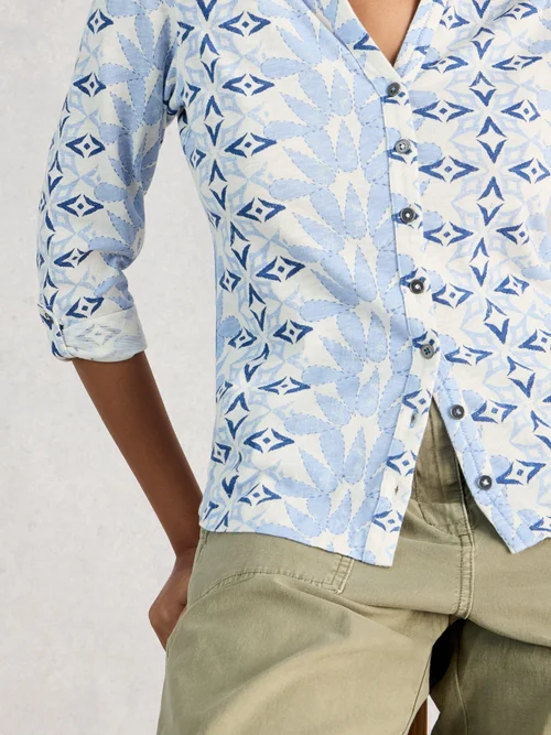 Chemise en jersey Annie - Blue Mlt - 52 Image 3