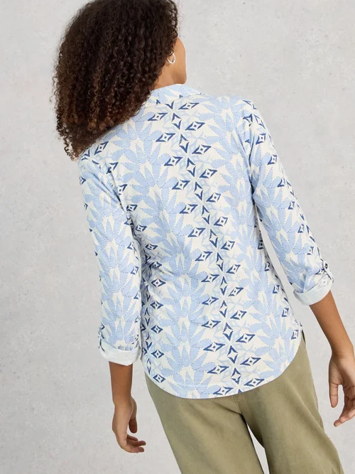 Chemise en jersey Annie - Blue Mlt - 52 Image 4