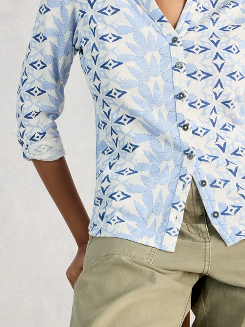 Chemise en jersey Annie - Blue Mlt - 52 Image 3