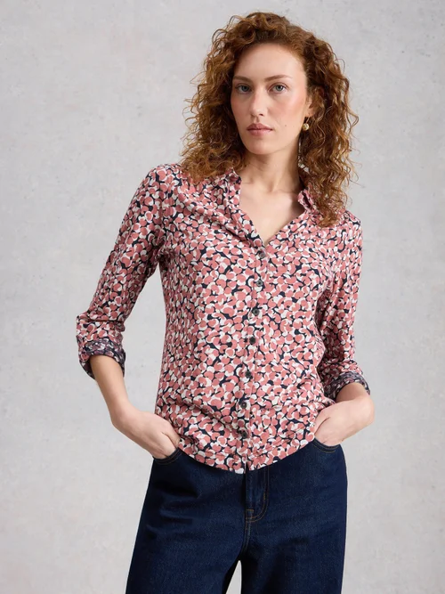 Chemise en jersey Annie - Pink Pr - 52 Image 3