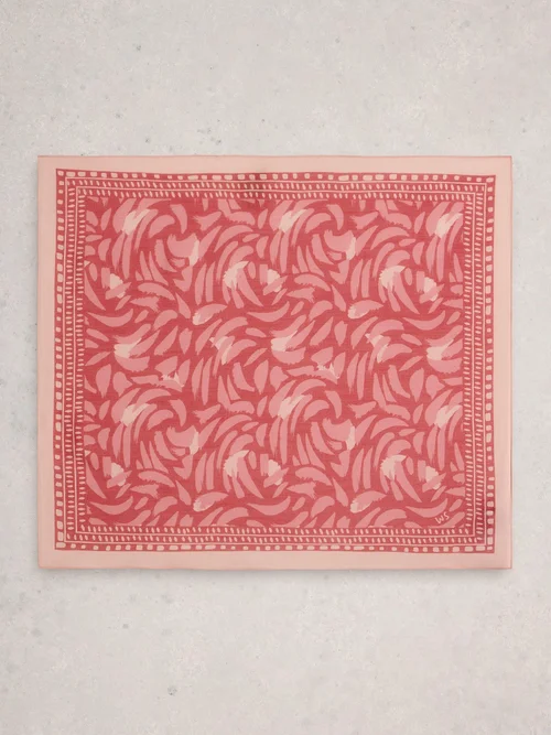 Écharpe carrée imprimée Emily Image 3