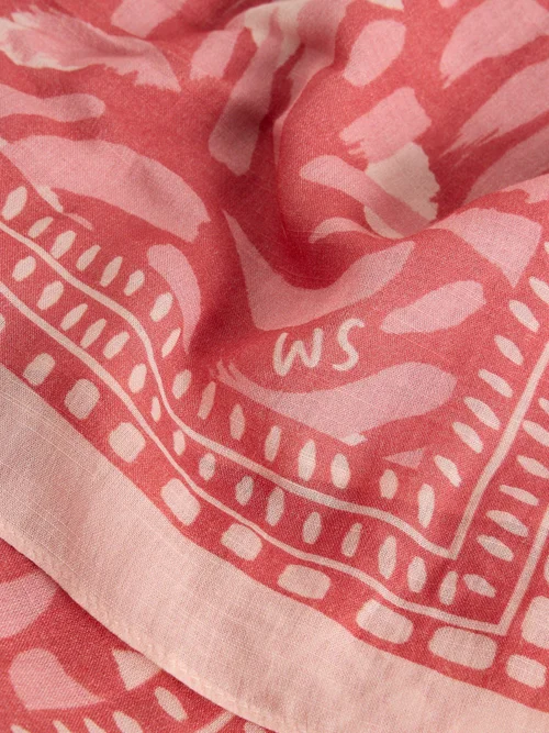 Foulard carré imprimé Emily Image 2