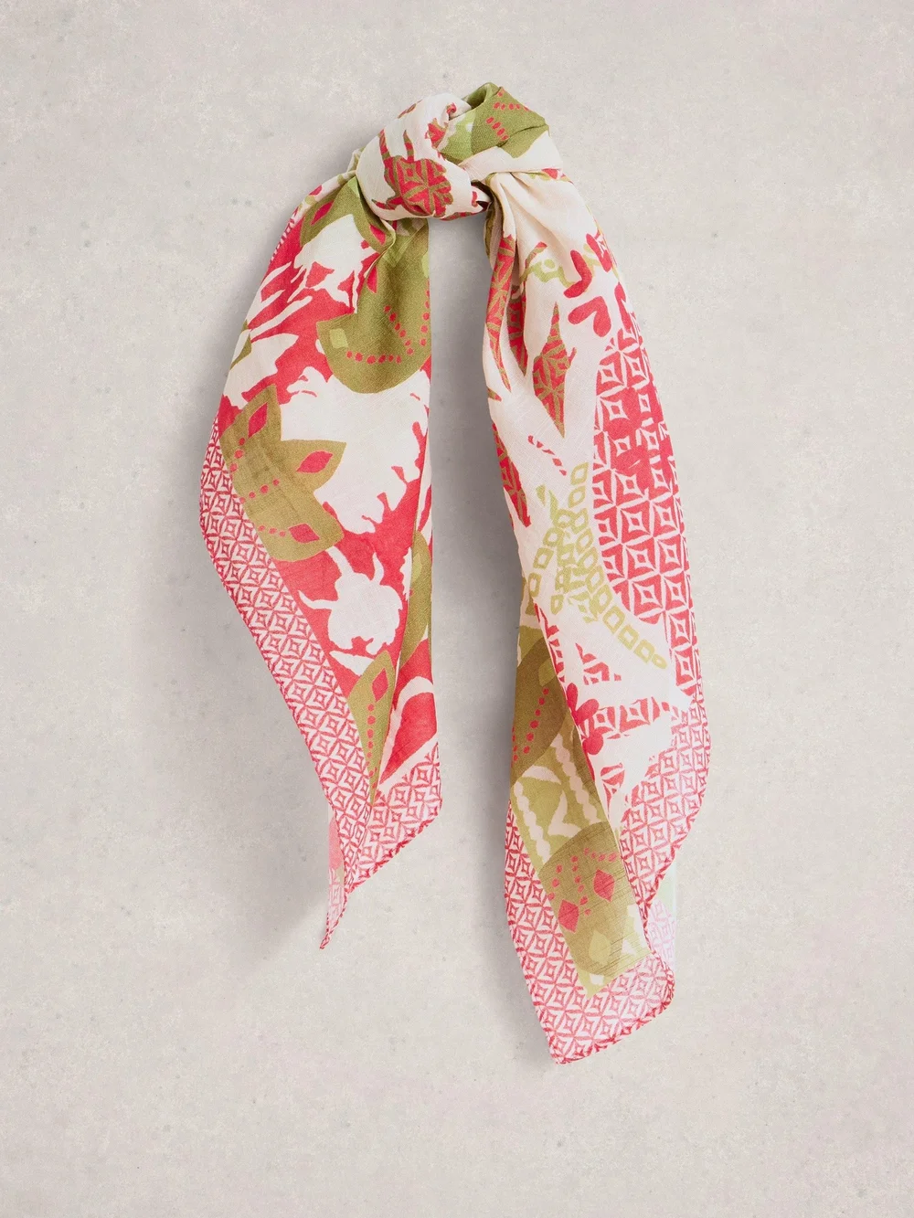 Foulard carré imprimé Emily Image 1