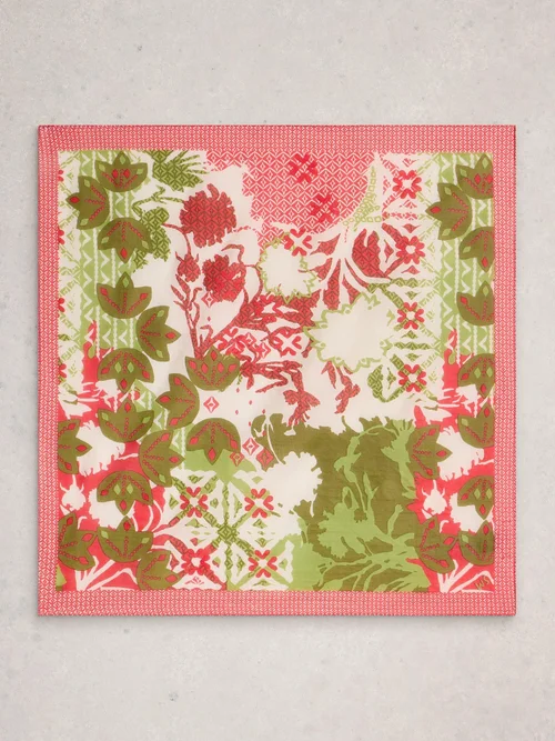 Foulard carré imprimé Emily Image 3