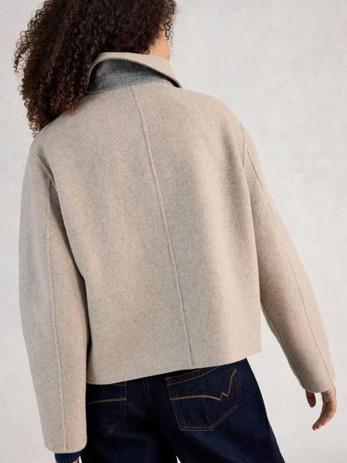 Veste Aden en laine mélangée - Nat Mlt - 50 Image 4