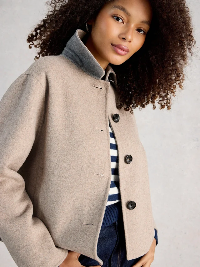 Veste Aden en laine mélangée
