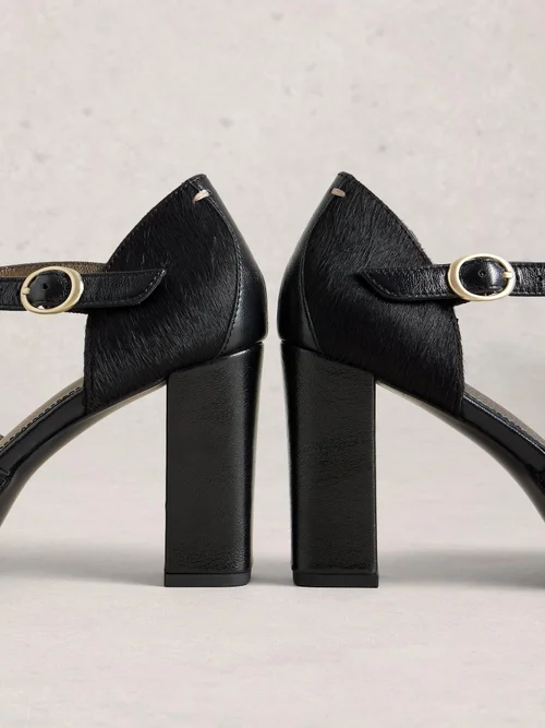 Chaussures À Plateforme Priscilla - Pure Blk - 41 Image 3