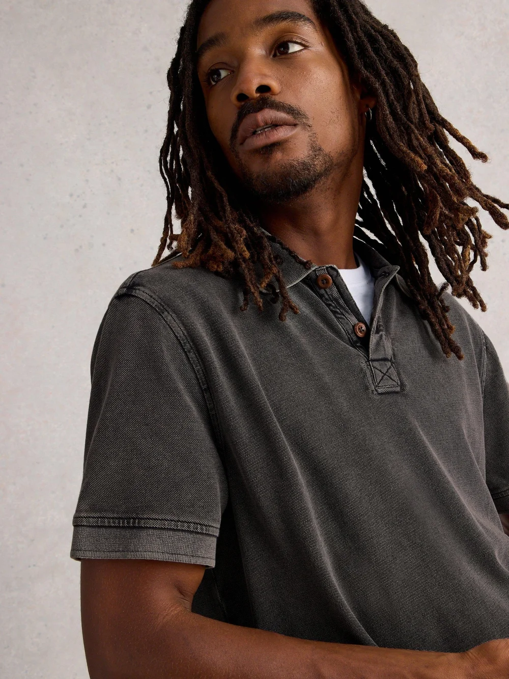 Polo Utilitaire - Washed Blk - XXL/R Image 1