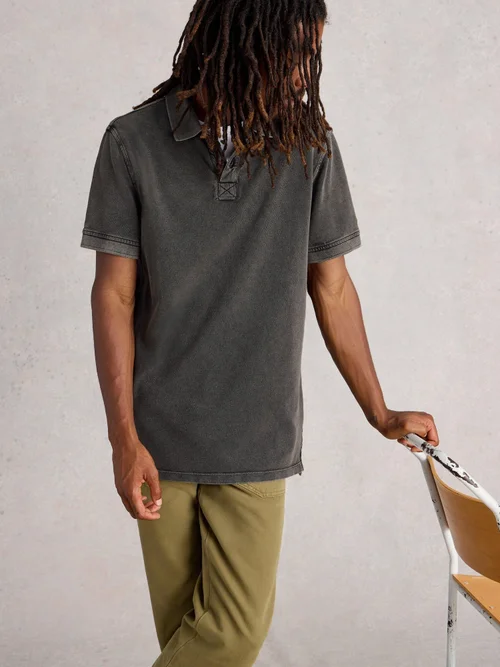 Polo Utilitaire - Washed Blk - XXL/R Image 3