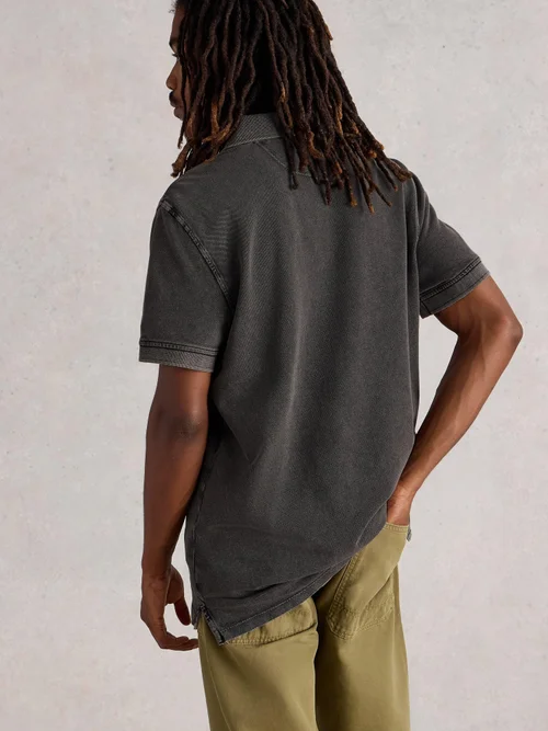 Polo Utilitaire - Washed Blk - XXXL/R Image 4