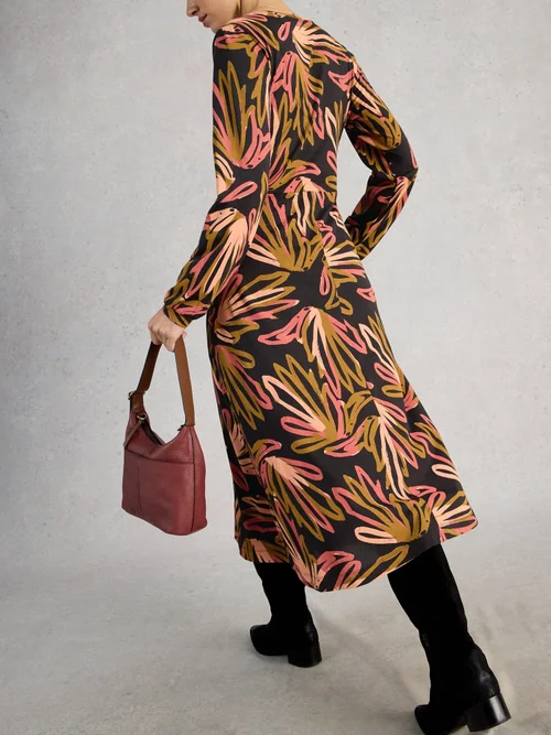 Robe en jersey Megan - Blk Mlt - 52/R Image 4