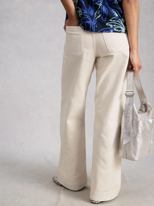 Jean à jambes larges Tia - Nat White - 52/R Image 4