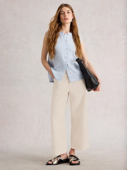 Jean à jambes larges Tia - Nat White - 52/R Image 2