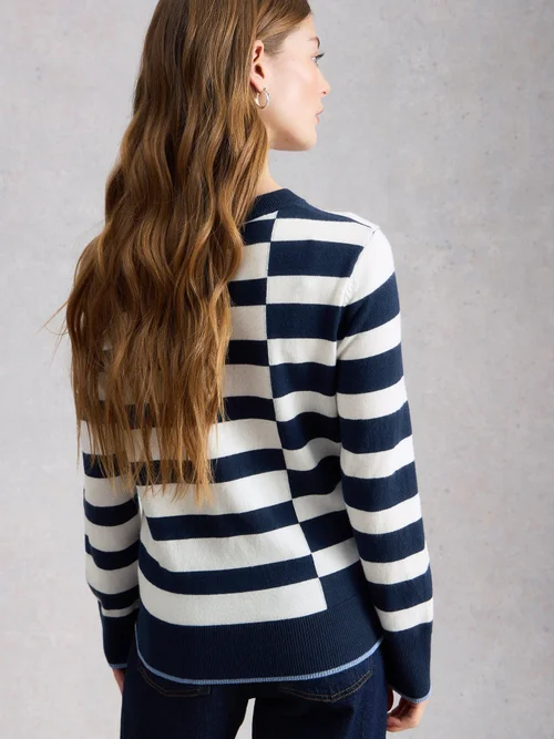 Pull rayé Katie - Navy Multi - 44 Image 4