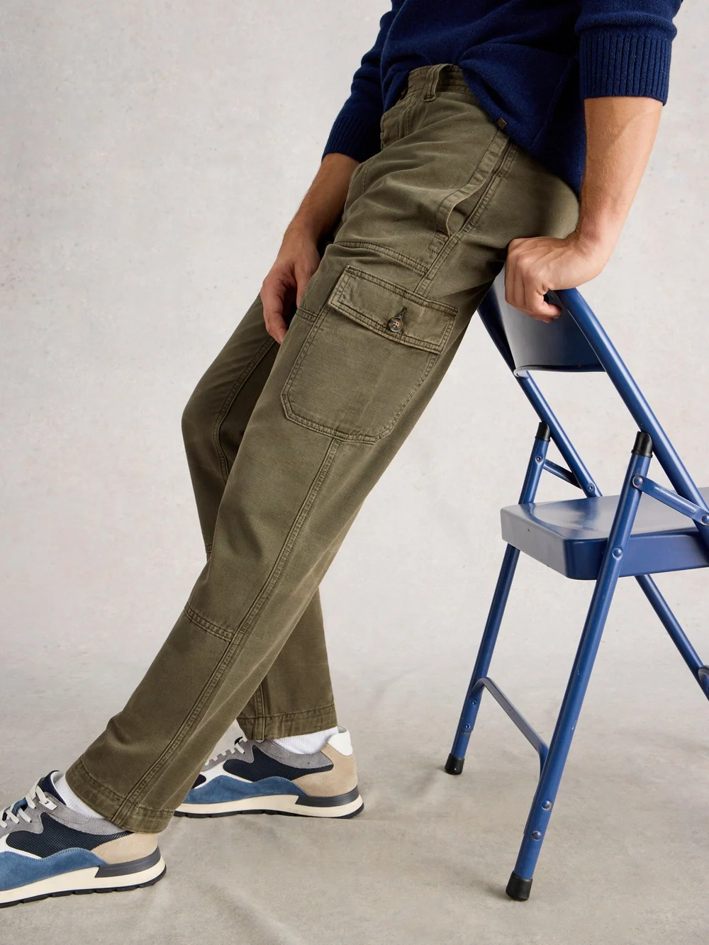 Pantalon Cargo Kemble - Khaki Grn - 38/R Image 1