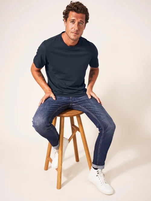 T-shirt à manches courtes Abersoch - Dark Navy - XXXL/R Image 1