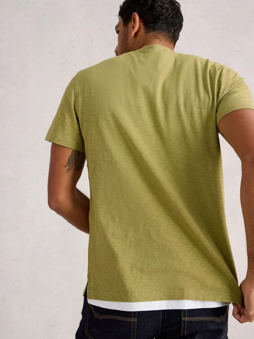 T-shirt à manches courtes Abersoch - Mid Green - XXL/R Image 4