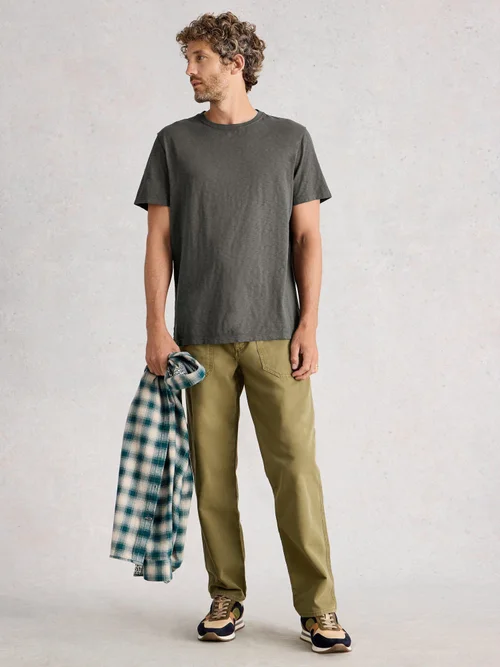 T-shirt à manches courtes Abersoch - Washed Blk - XXL/R Image 2